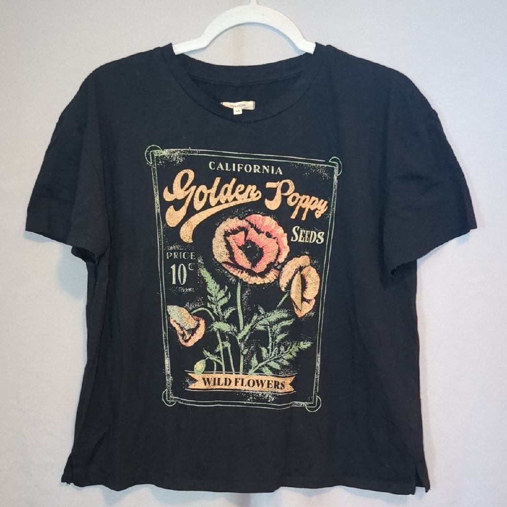 Black Graphic Tee